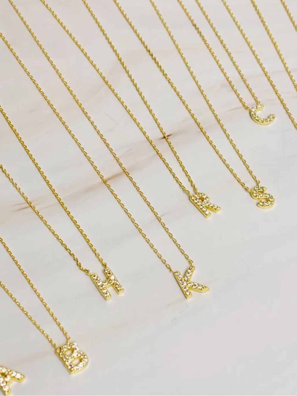 Ellison + Young Gold Initial 'R' Necklace - Picture 2 of 2